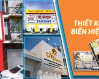 Thiết kế và thi công biển quảng cáo