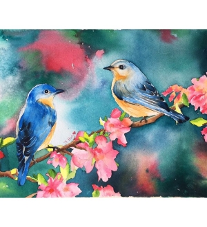Tranh Màu Nước Nghệ Thuật