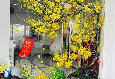 Vẽ tranh Tết BMT – Trang trí không gian rộn ràng, hút tài lộc ngày xuân