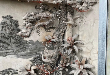 Tranh đắp phù điêu BMT – Xu hướng trang trí nghệ thuật 3D đẹp