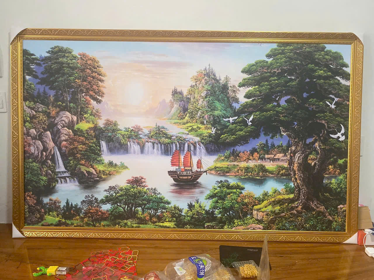 Tranh tường phong thủy - Điểm nhấn cho ngôi nhà Việt | Bocautrang.vn