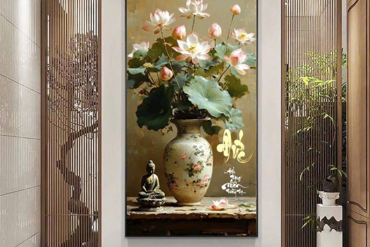 Tranh canva  treo tường 2 