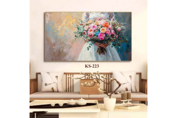 TRANH CANVAS HOA ĐẸP
