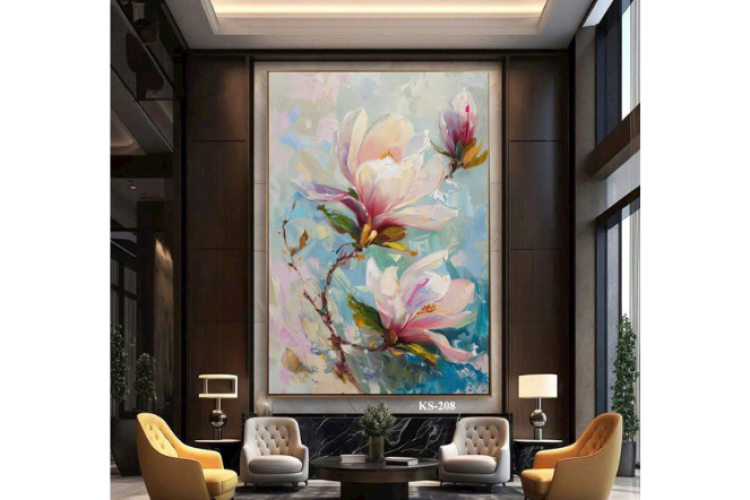 TRANH CANVAS HOA ĐẸP