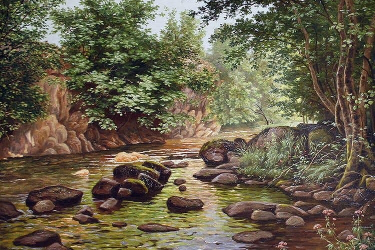 TRANH SƠN DẦU PHONG CẢNH