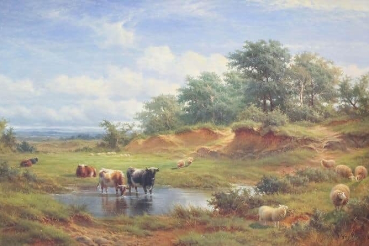TRANH SƠN DẦU PHONG CẢNH