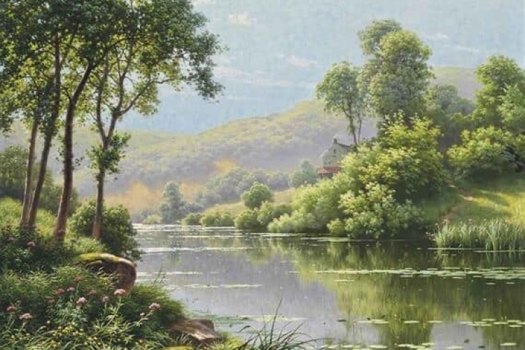 TRANH SƠN DẦU PHONG CẢNH