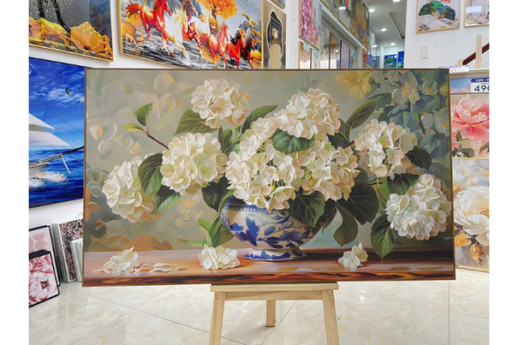 TRANH CANVAS HOA ĐẸP