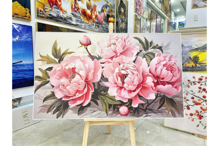 TRANH CANVAS HOA ĐẸP