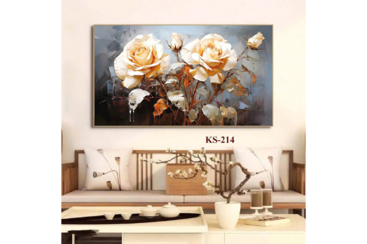 TRANH CANVAS HOA ĐẸP