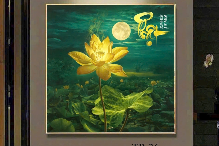 Tranh canva  treo tường 2 
