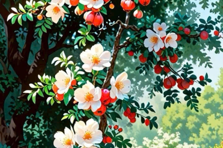 TRANH TƯỜNG BỒ CÂU TRẮNG