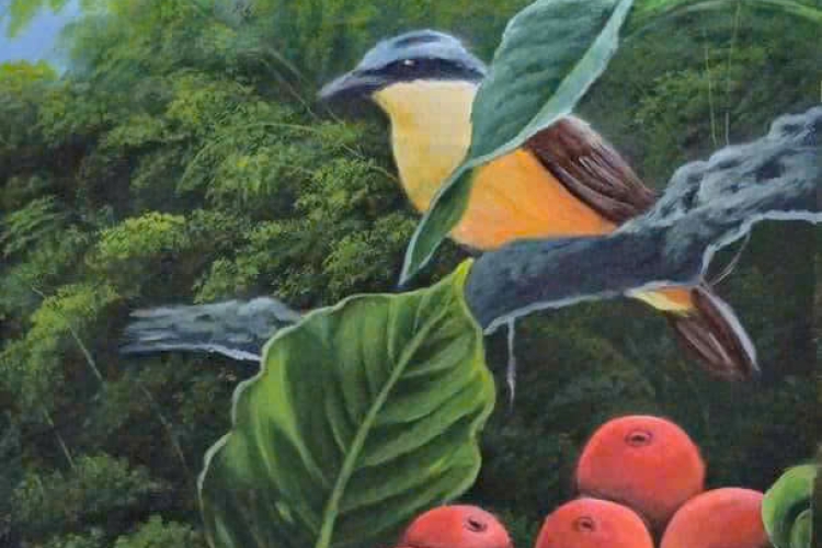 TRANH TƯỜNG BỒ CÂU TRẮNG