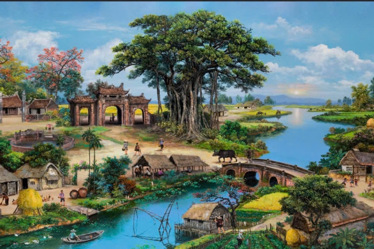 TRANH TƯỜNG BỒ CÂU TRẮNG